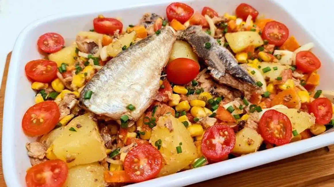 Receita de Salada de Sardinha fácil e deliciosa para celebrar a Semana Santa