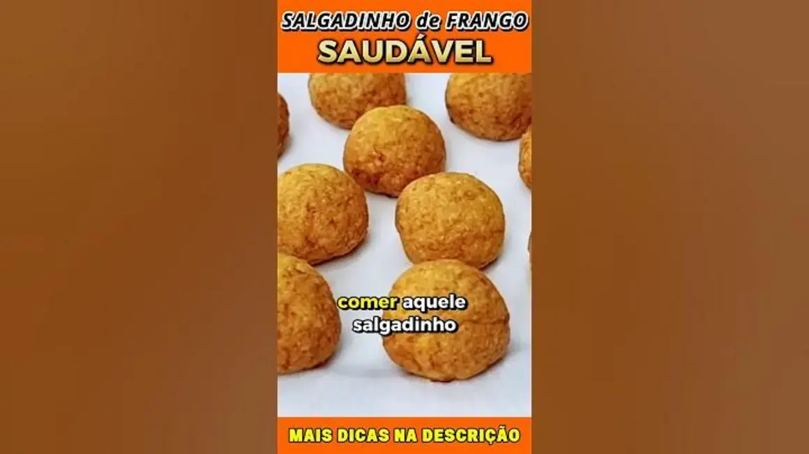 Receita de Salgadinho de Frango Saudável: Uma Opção Deliciosa e Nutritiva