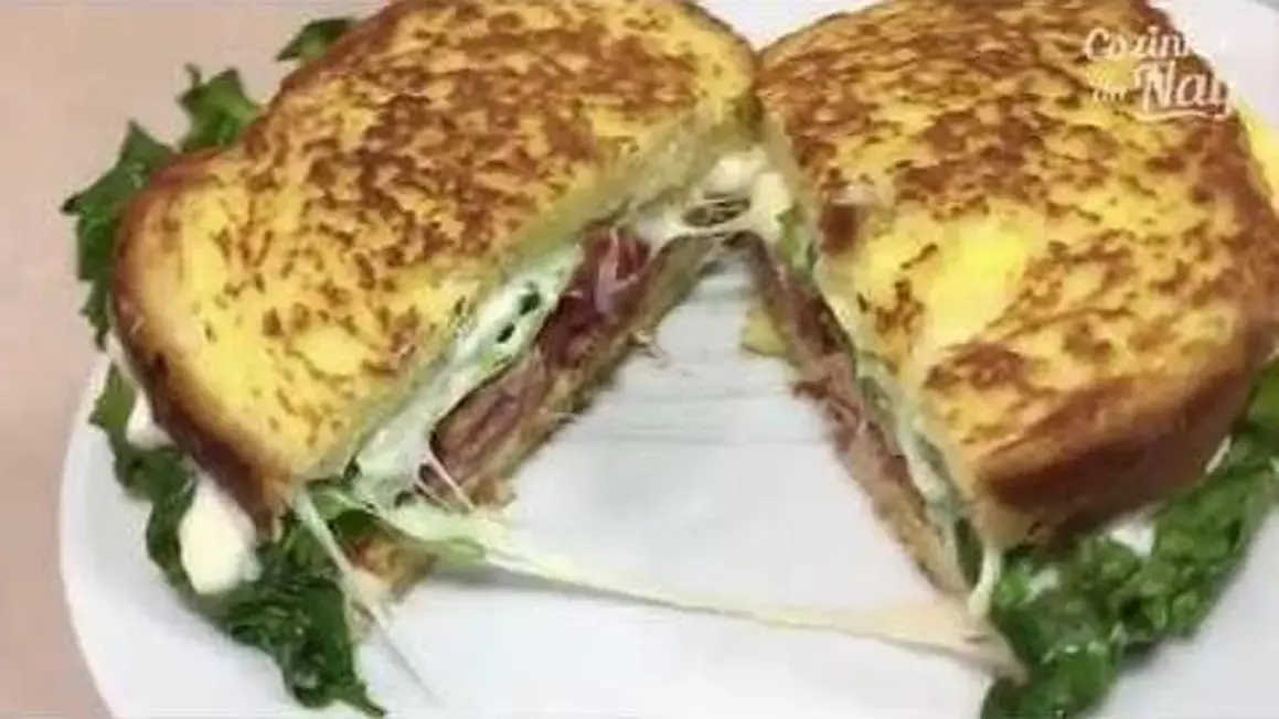 Receita de Sanduíche de Frigideira Incrivelmente Delicioso e Prático