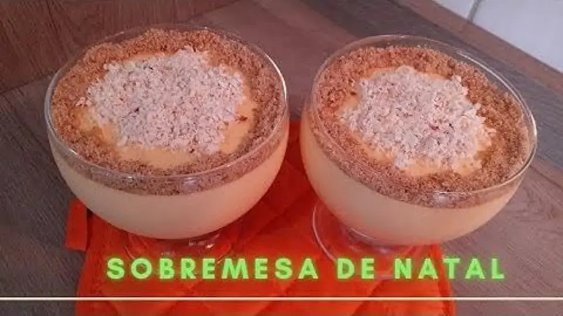 Receita de Sobremesa Cremosa para o Natal: Facilite sua Ceia com Esta Delícia