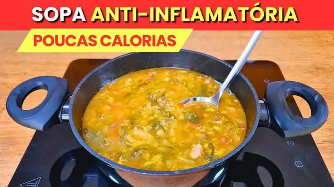 Receita de sopa para inflamação: Emagrecendo com sabor e saúde fácil de preparar!