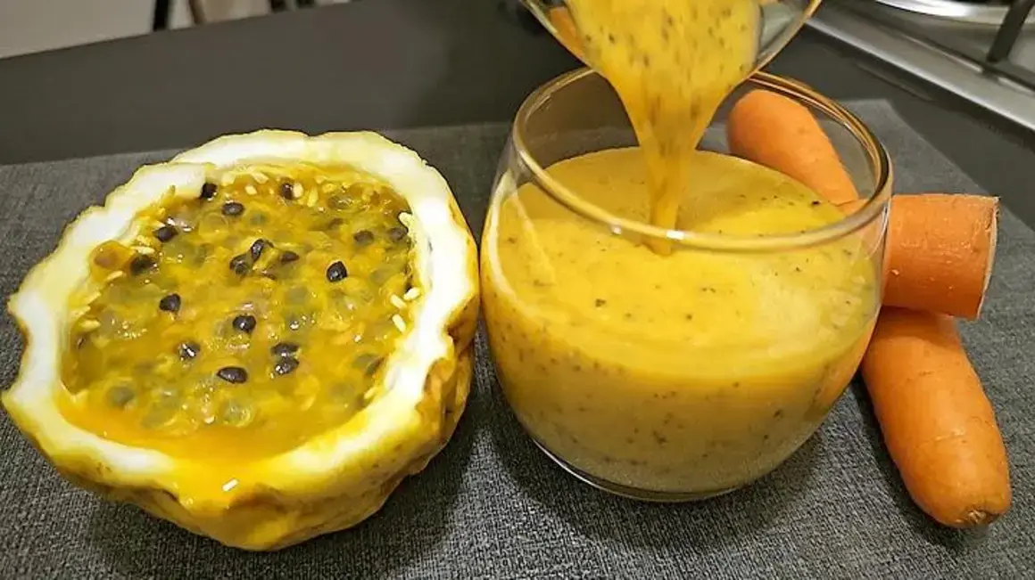 Receita de Suco de Maracujá com Cenoura: Descubra Seus Benefícios Para a Saúde