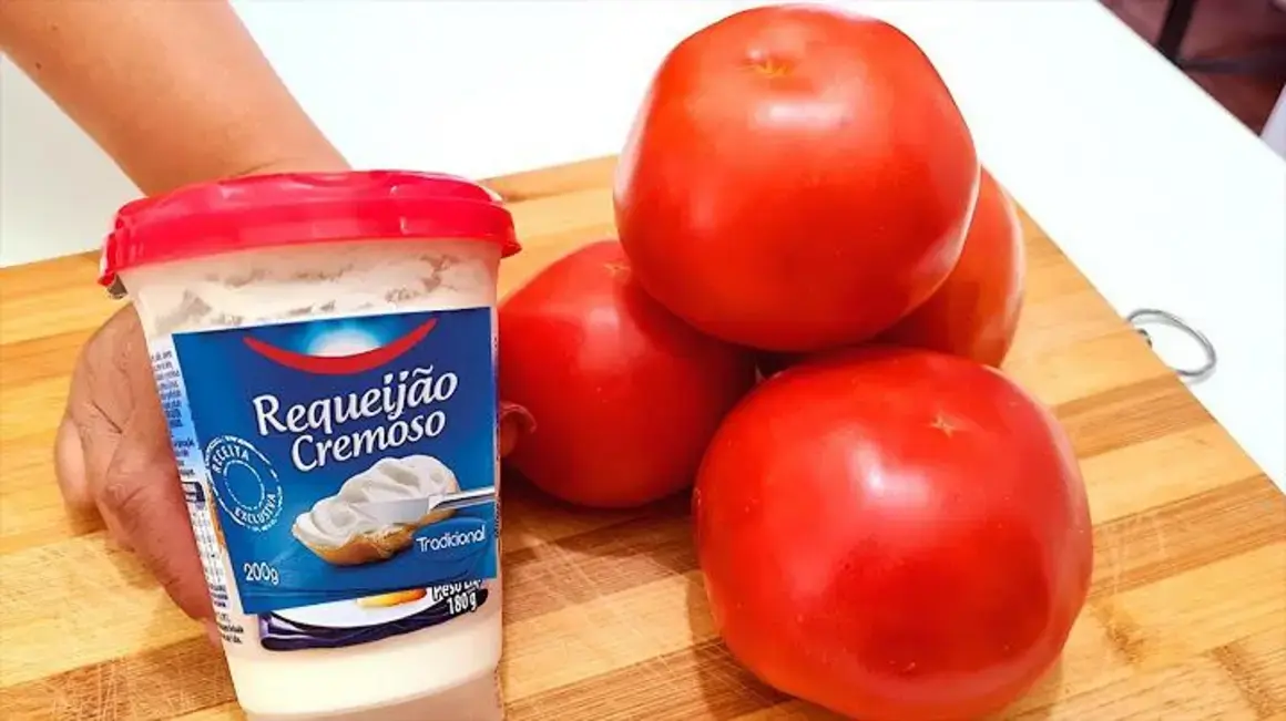 Receita de Tomate e Requeijão: Uma Delícia Rápida e Fácil para o Dia a Dia