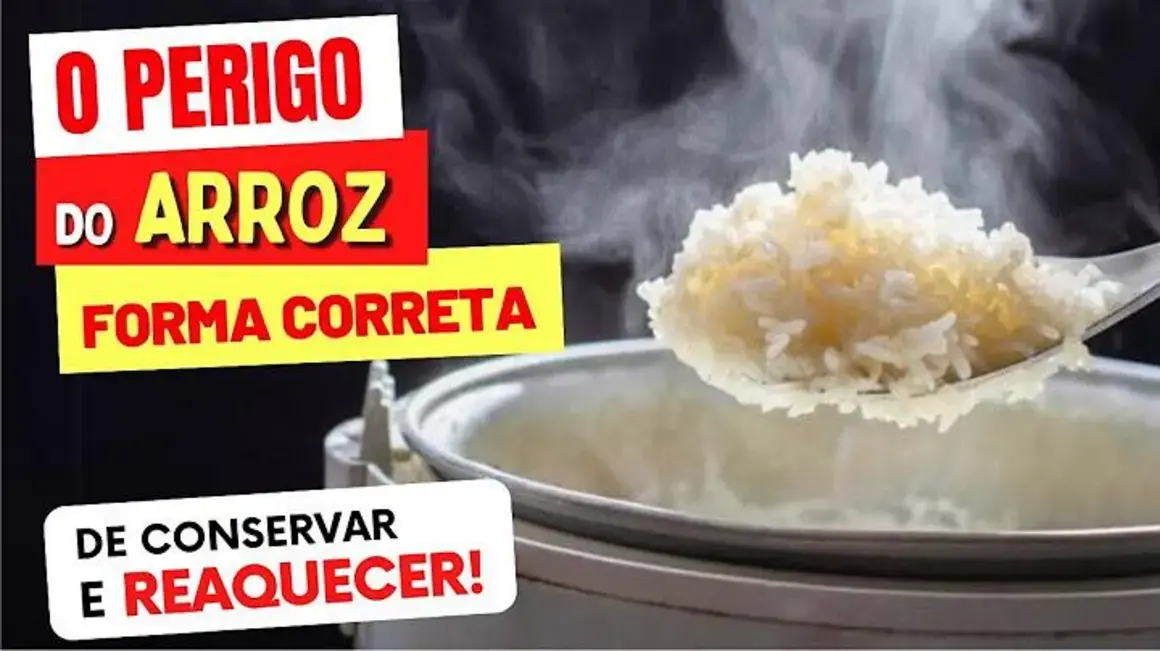 Receita de Arroz: Aprenda a Conservá-lo e Reaquecê-lo Corretamente