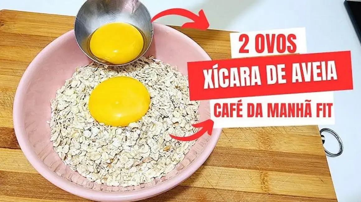 Receita de Aveia e Ovos: Deliciosa mistura fitness em apenas 5 minutos!