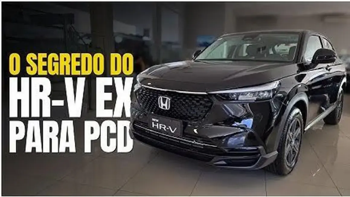 Receita de HR-V EX para PCD com brinde exclusivo na compra de forma fácil