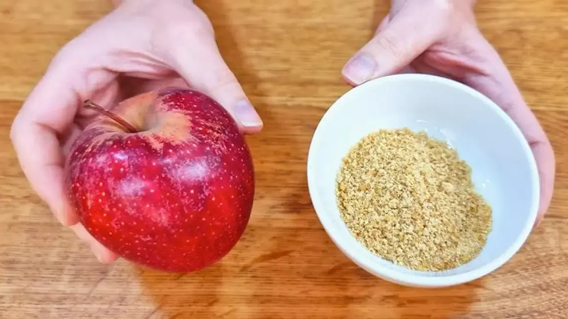 Receita de Misture Maçã e Linhaça: Um Lanche Saudável e Irresistível Sem Açúcar!