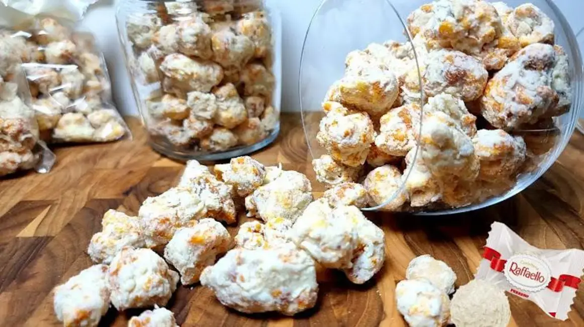 Receita de Pipoca Doce Gourmet Tipo Raffaelo – Um Lanche Delicioso e Irresistível