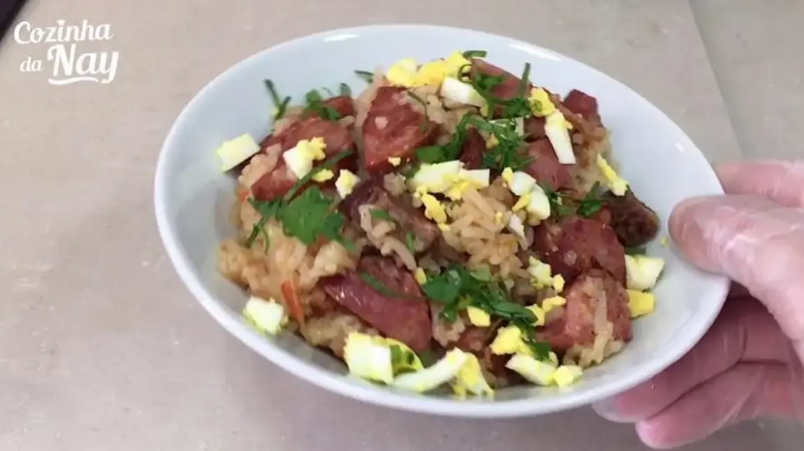 Receita de Arroz Recheado Que Aprendi e Que É o Melhor Que Já Fiz na Minha Vida