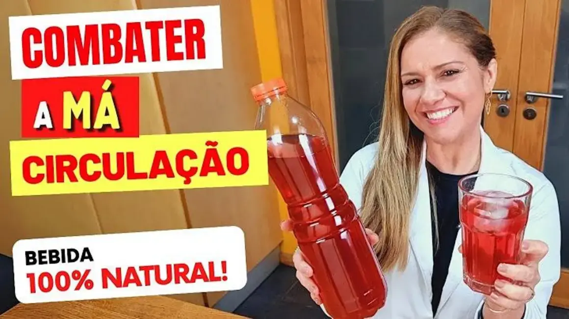 Receita de Bebida Deliciosa para Combater Má Circulação nas Pernas e Pés de Forma Natural