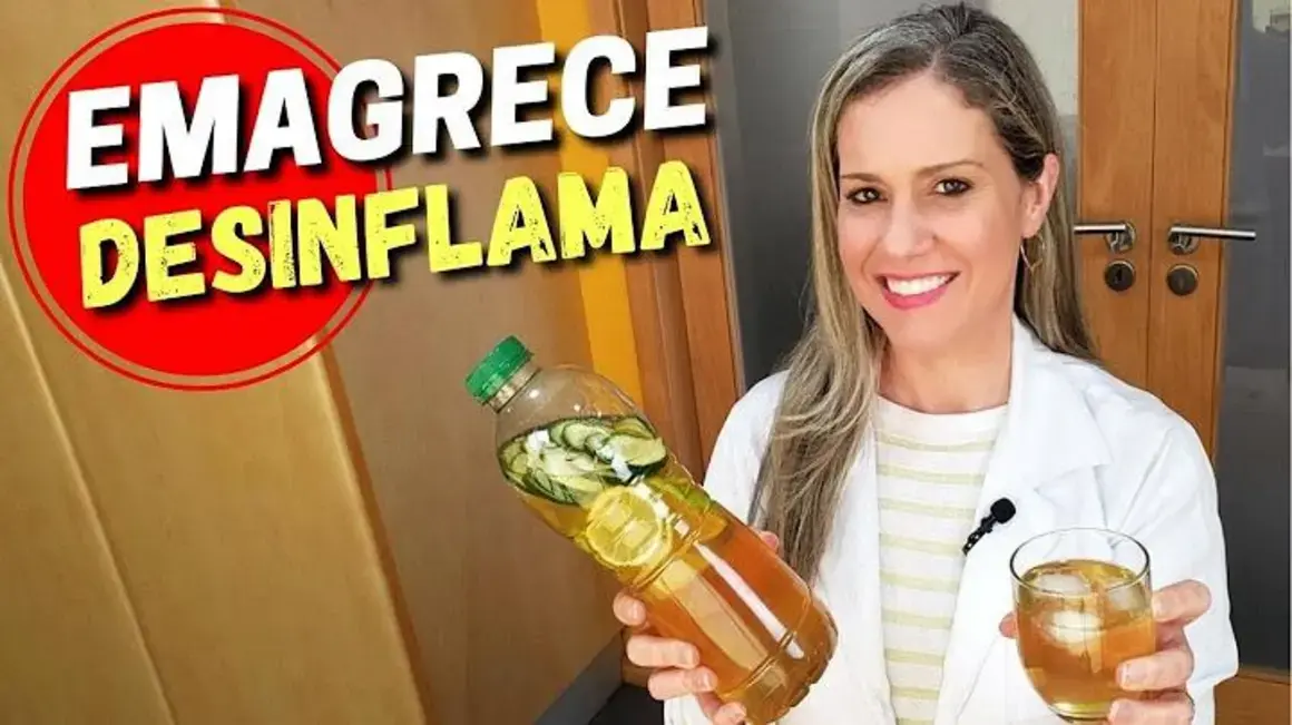 Receita de Bebida Emagrecedora que Ajuda a Desinchar e Acelerar o Metabolismo