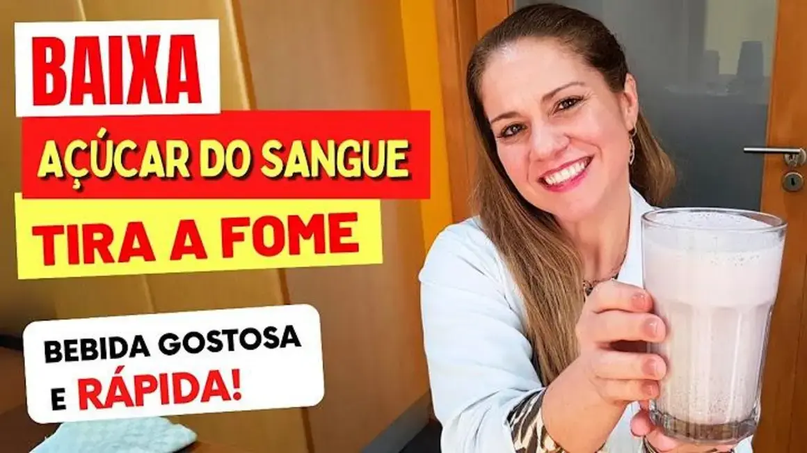Receita de Bebida que Acelera o Metabolismo, Baixa Açúcar e Acalma a Fome
