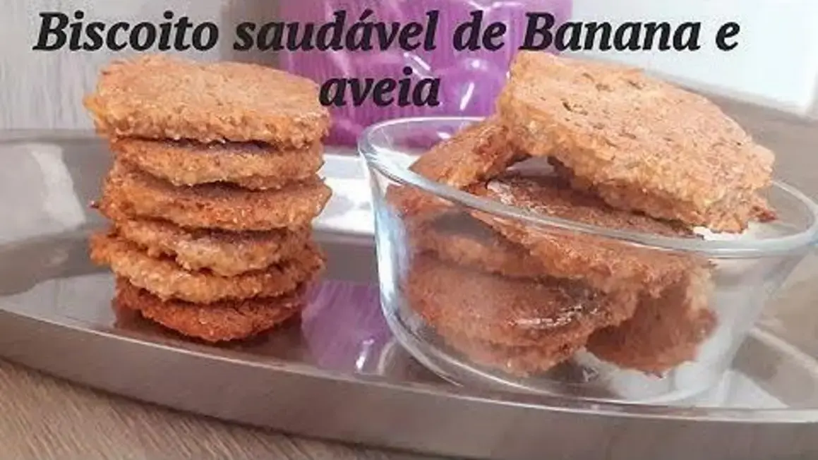 Receita de Biscoito de Banana e Aveia: Super Saudável e Deliciosa Para Todos
