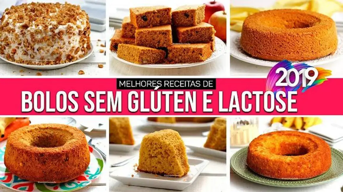 Receita de Bolo Sem Glúten e Lactose: 7 Opções Deliciosas Para Você Fazer Hoje