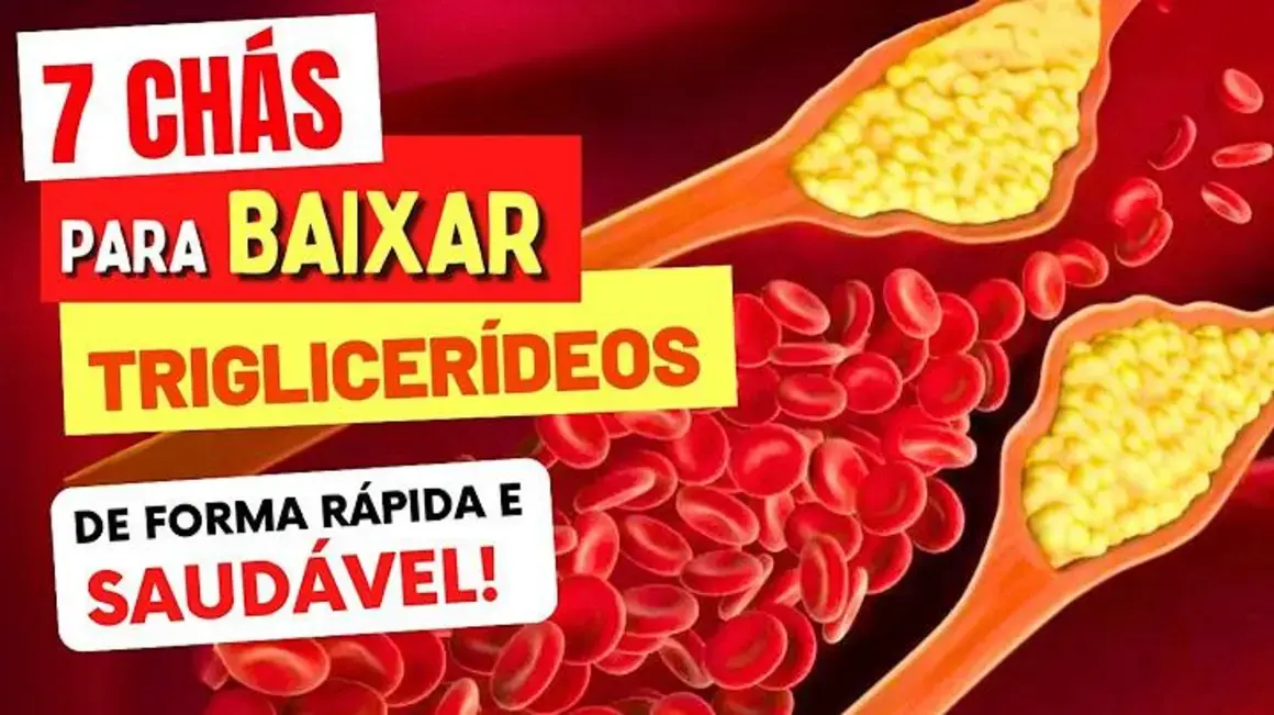 Receita de Chás para Baixar Triglicerídeos e Melhorar a Saúde do Coração