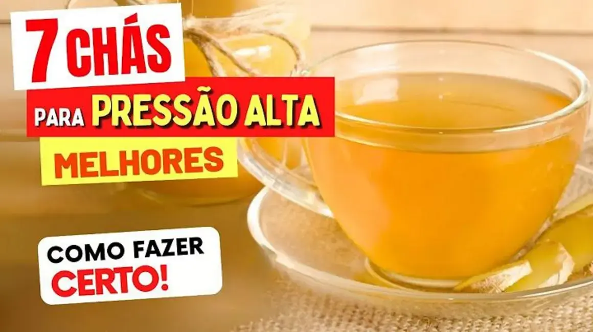 Receita de Chás para Pressão Alta: Descubra os Melhores Para Melhorar Sua Saúde