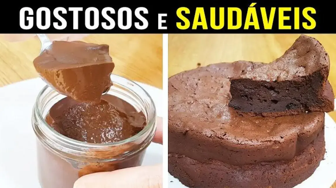 Receita de Chocolate Saudável: 9 Deliciosas Lanches e Sobremesas Para Meu Dia a Dia
