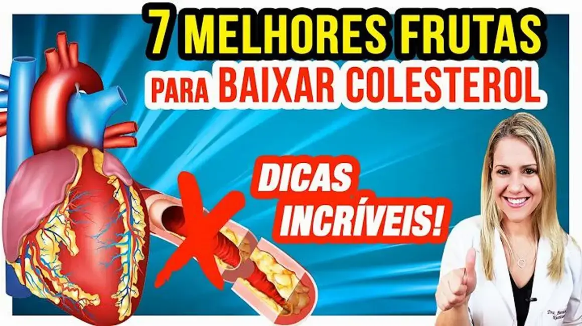 Receita de Frutas para Baixar o Colesterol Alto e Melhorar a Saúde