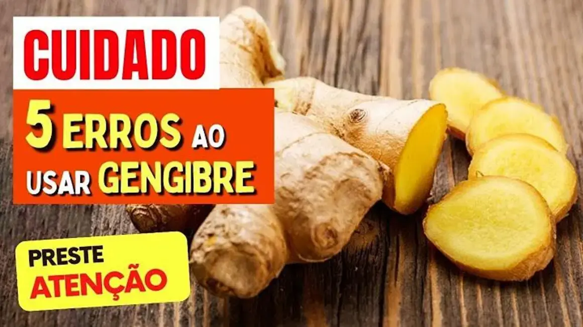 Receita de Gengibre: Os 5 Perigos e Erros Comuns para Evitar na Cozinha