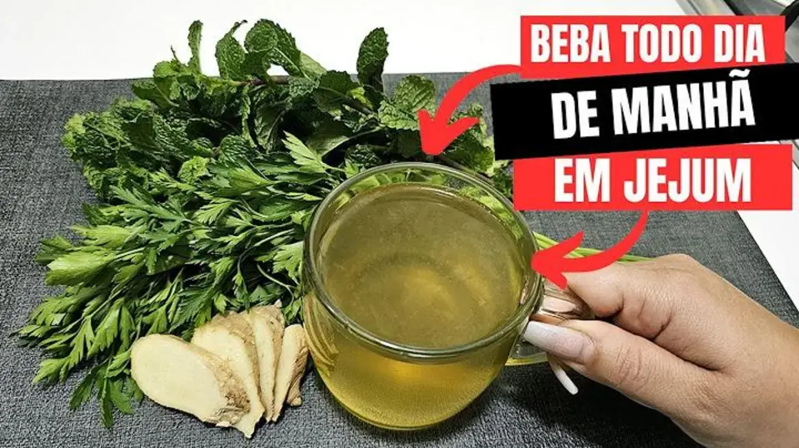 Receita de Saúde e Disposição: Beba em Jejum Para Mais Energia e Vitalidade.