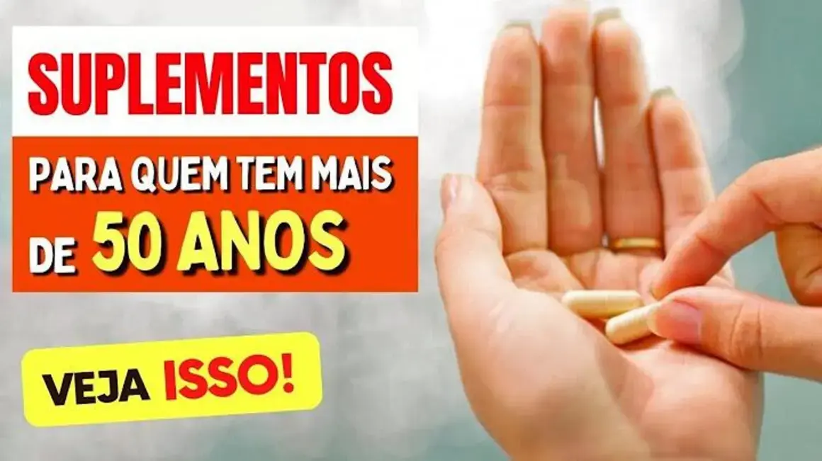 Receita de Suplementos para Quem Tem Mais de 50 Anos: Melhores Opções para Saúde